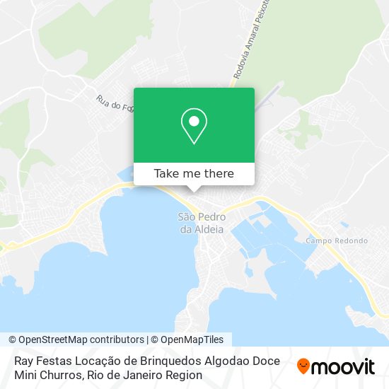 Ray Festas Locação de Brinquedos Algodao Doce Mini Churros map