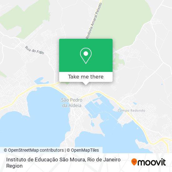 Instituto de Educação São Moura map