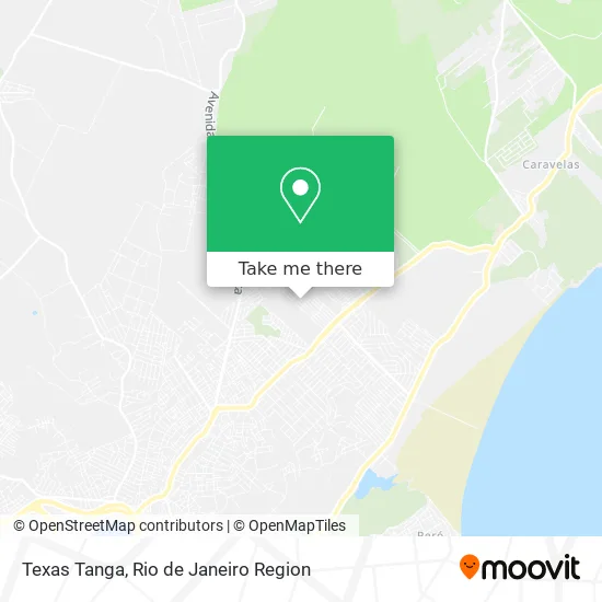 Texas Tanga map