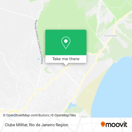 Clube Militar map