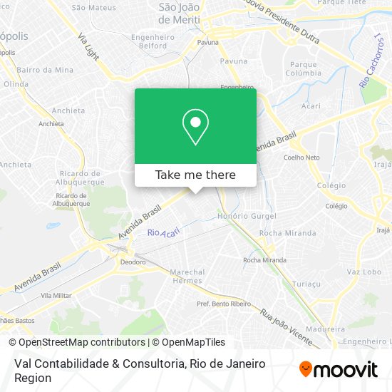 Mapa Val Contabilidade & Consultoria