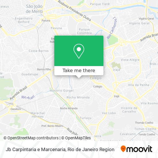 Jb Carpintaria e Marcenaria map