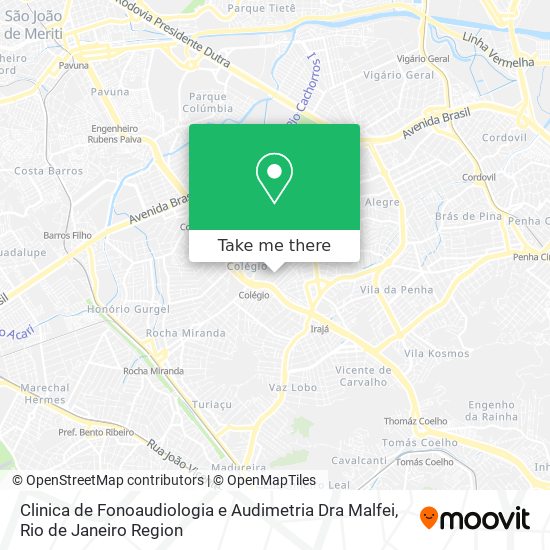 Mapa Clinica de Fonoaudiologia e Audimetria Dra Malfei