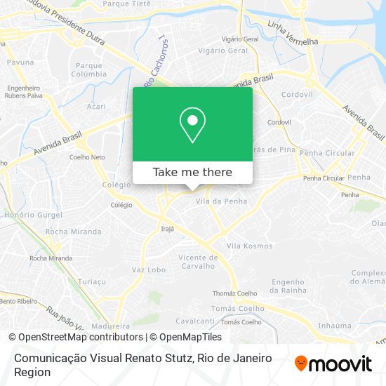 Comunicação Visual Renato Stutz map