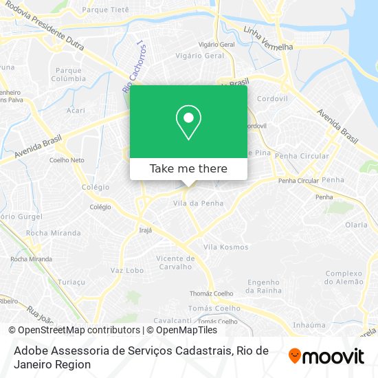 Adobe Assessoria de Serviços Cadastrais map