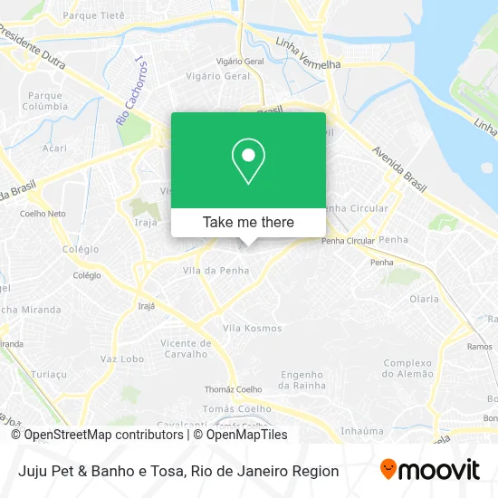 Juju Pet & Banho e Tosa map