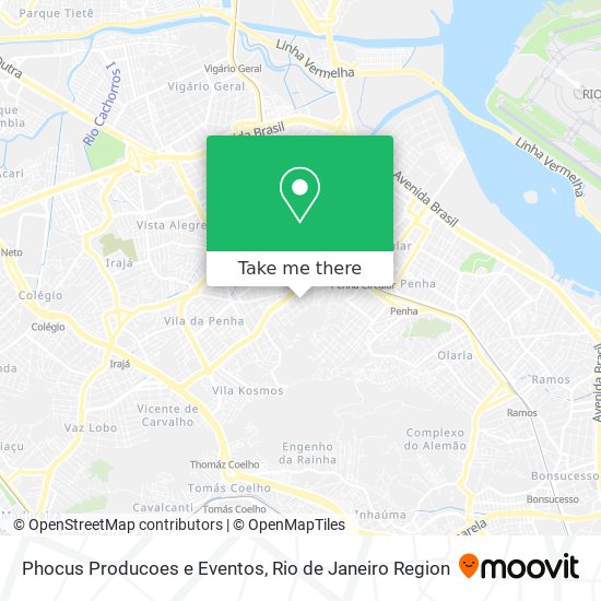 Phocus Producoes e Eventos map