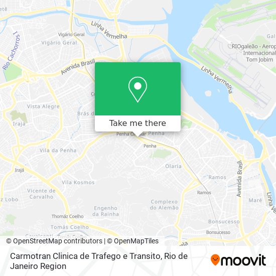 Carmotran Clinica de Trafego e Transito map