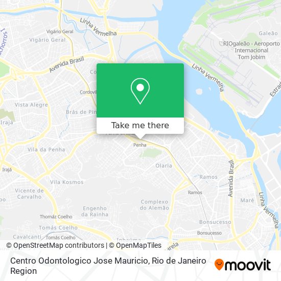 Centro Odontologico Jose Mauricio map