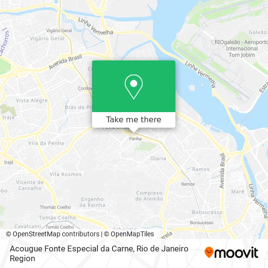 Acougue Fonte Especial da Carne map