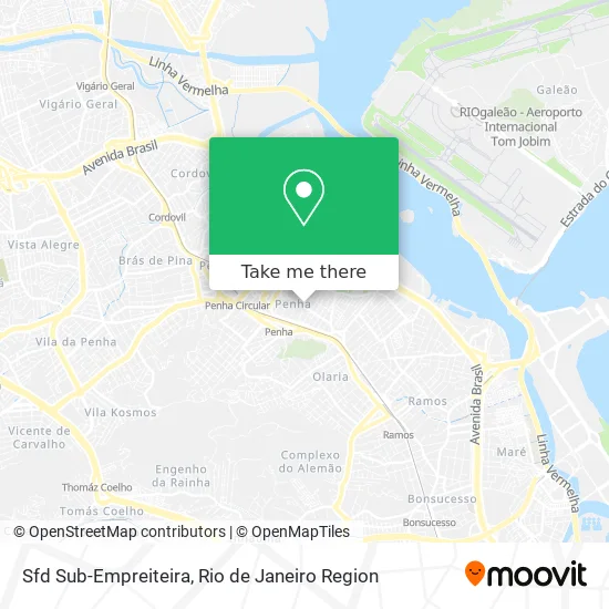 Sfd Sub-Empreiteira map