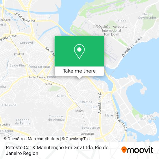 Reteste Car & Manutenção Em Gnv Ltda map