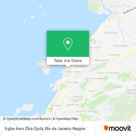 Egbe Awo Óbá Ójolà map