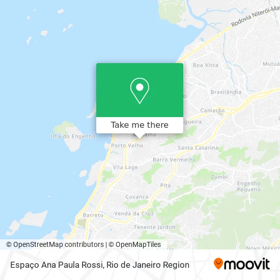 Espaço Ana Paula Rossi map
