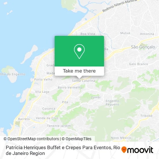 Patricia Henriques Buffet e Crepes Para Eventos map