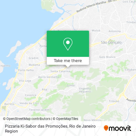 Pizzaria Ki-Sabor das Promoções map