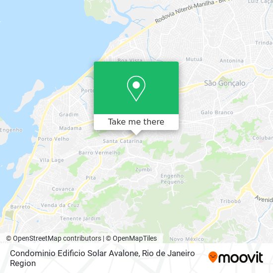 Mapa Condominio Edificio Solar Avalone