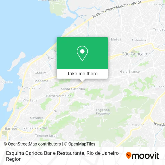 Esquina Carioca Bar e Restaurante map