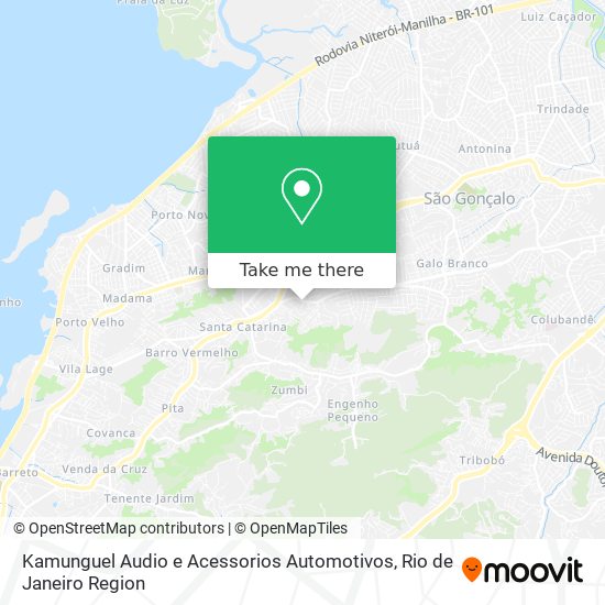 Kamunguel Audio e Acessorios Automotivos map