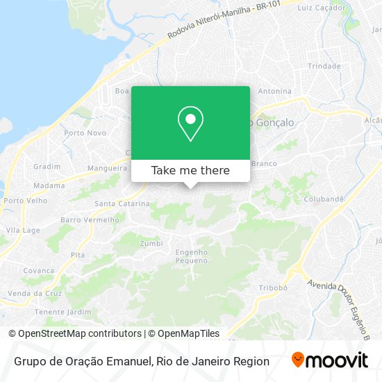 Grupo de Oração Emanuel map