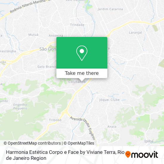Harmonia Estética Corpo e Face by Viviane Terra map