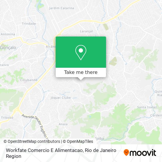 Workfate Comercio E Alimentacao map