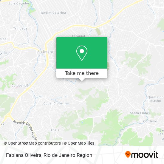 Fabiana Oliveira map