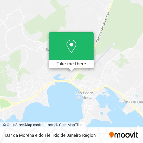 Bar da Morena e do Fiel map