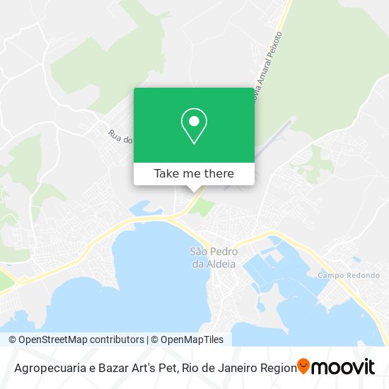 Agropecuaria e Bazar Art's Pet map