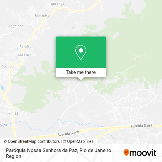 Paróquia Nossa Senhora da Paz map