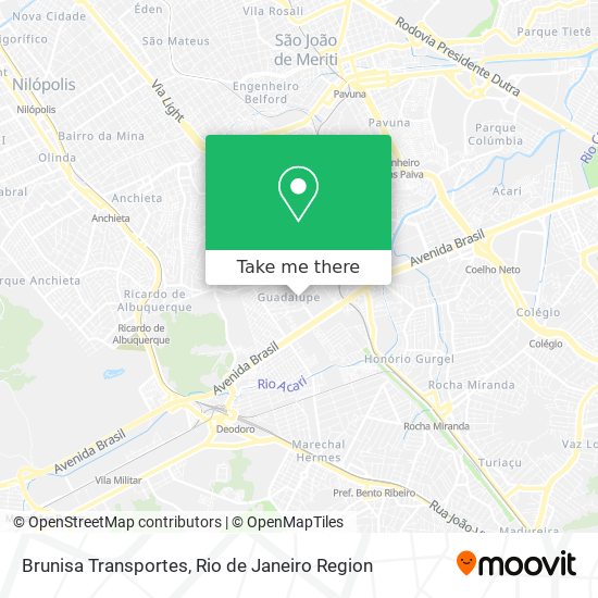 Brunisa Transportes map