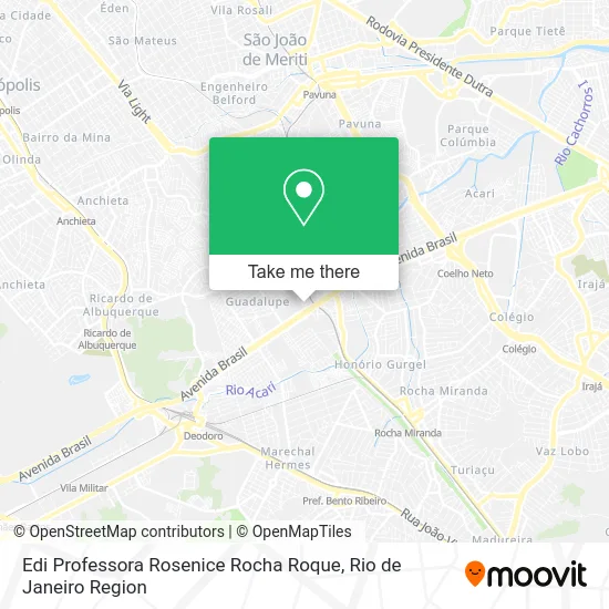 Edi Professora Rosenice Rocha Roque map