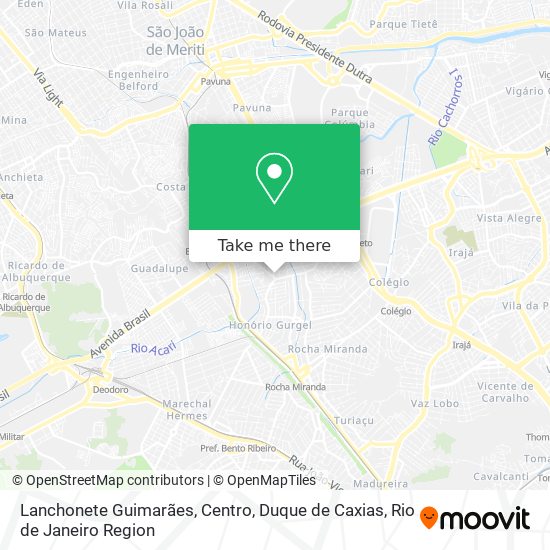 Lanchonete Guimarães, Centro, Duque de Caxias map