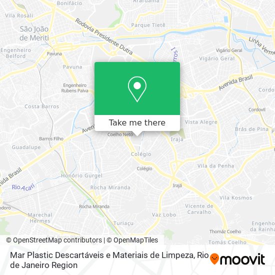 Mapa Mar Plastic Descartáveis e Materiais de Limpeza