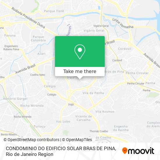 CONDOMINIO DO EDIFICIO SOLAR BRAS DE PINA map