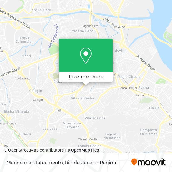 Manoelmar Jateamento map