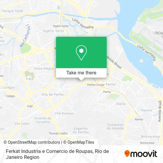 Ferkat Industria e Comercio de Roupas map
