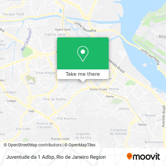 Juventude da 1 Adbp map