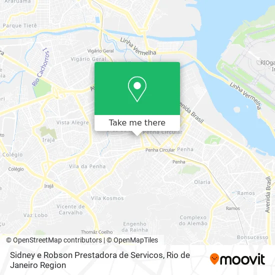 Sidney e Robson Prestadora de Servicos map