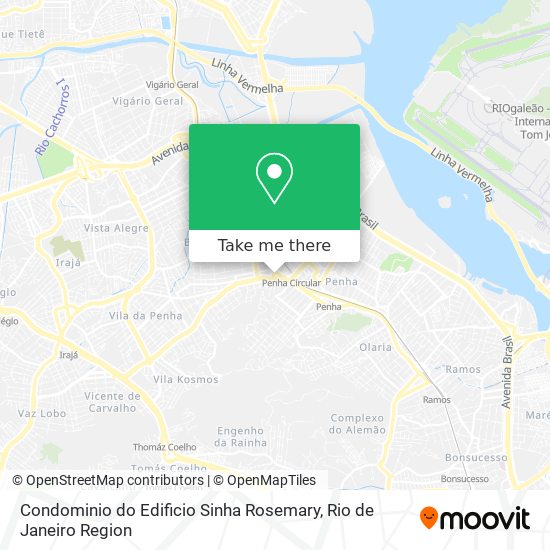 Mapa Condominio do Edificio Sinha Rosemary