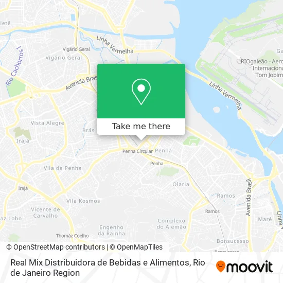 Real Mix Distribuidora de Bebidas e Alimentos map
