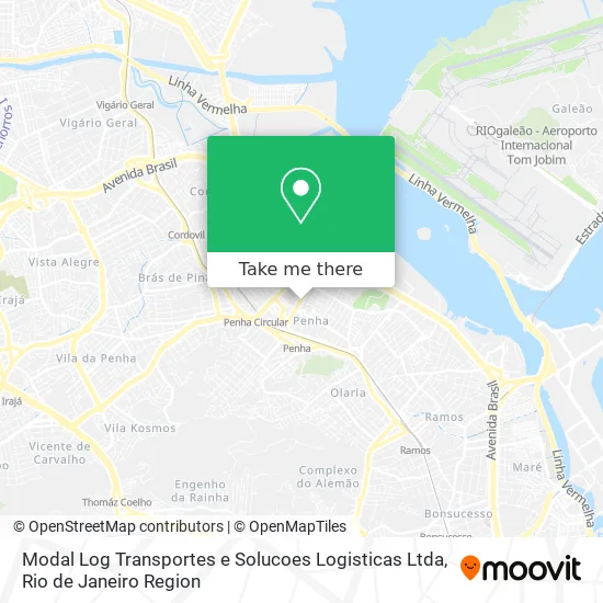 Modal Log Transportes e Solucoes Logisticas Ltda map