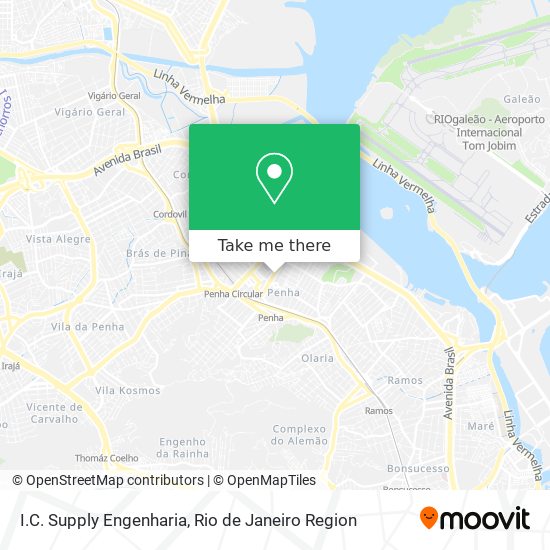 I.C. Supply Engenharia map