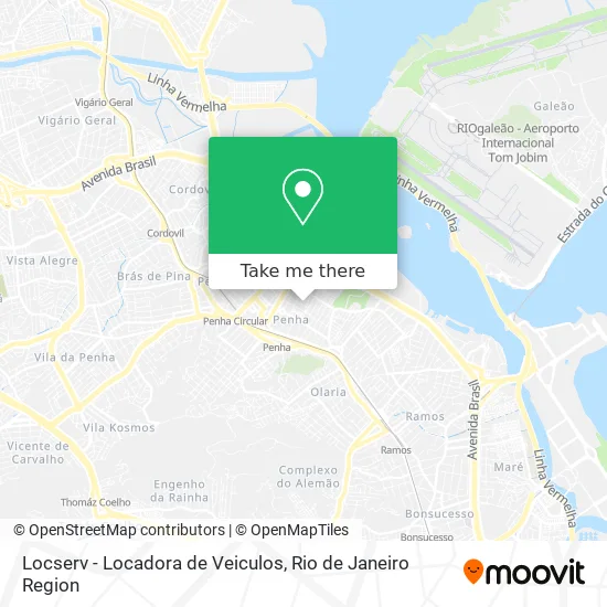 Locserv - Locadora de Veiculos map