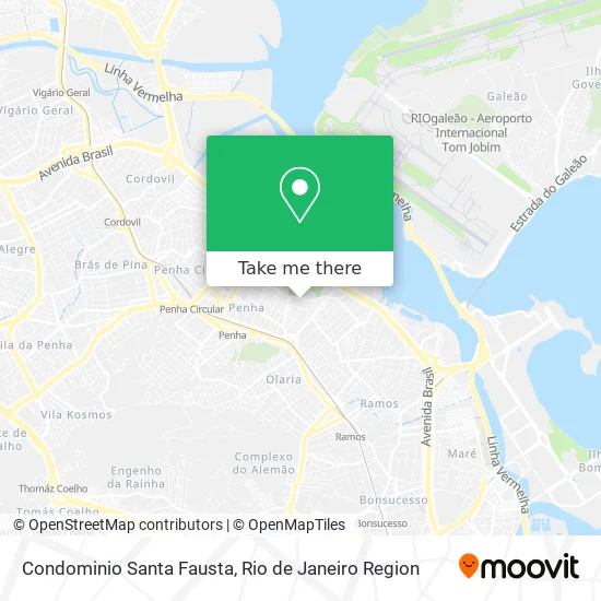 Condominio Santa Fausta map