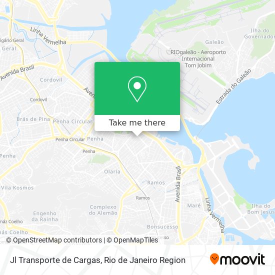 Mapa Jl Transporte de Cargas