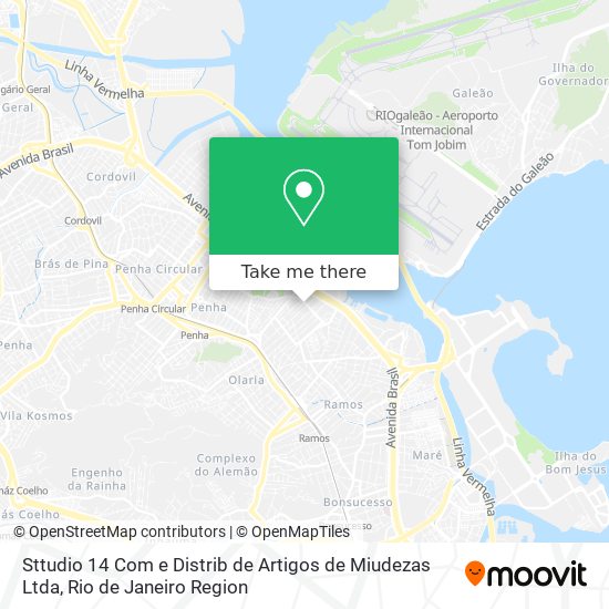 Sttudio 14 Com e Distrib de Artigos de Miudezas Ltda map