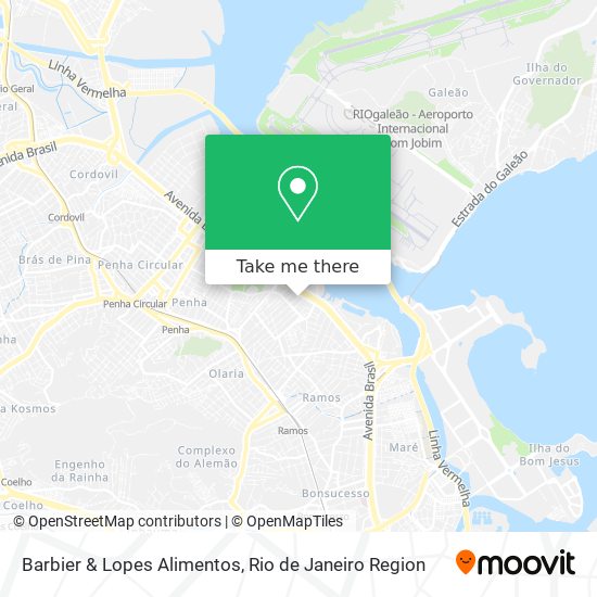 Barbier & Lopes Alimentos map