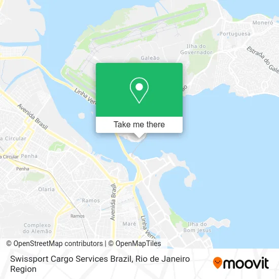 Swissport Cargo Services Brazil map