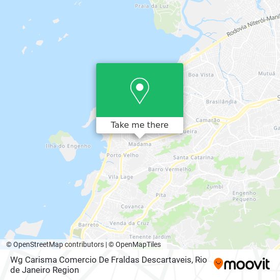 Mapa Wg Carisma Comercio De Fraldas Descartaveis